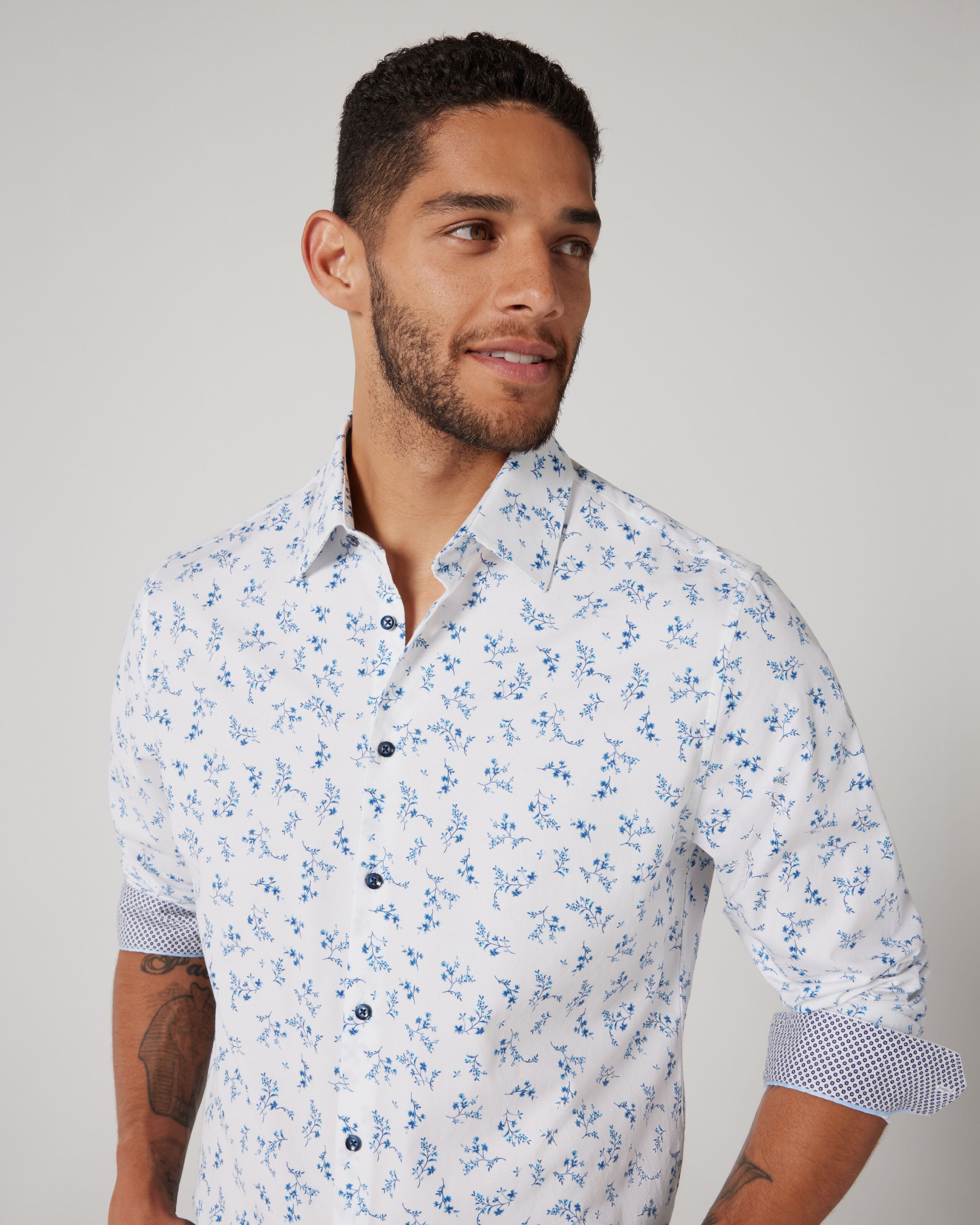 Mens long sale sleeve dress shirts
